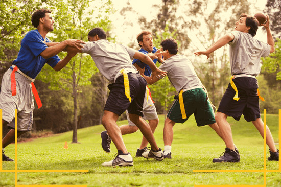 FLAG FOOTBALL , FLAG FOOTBALL  rules