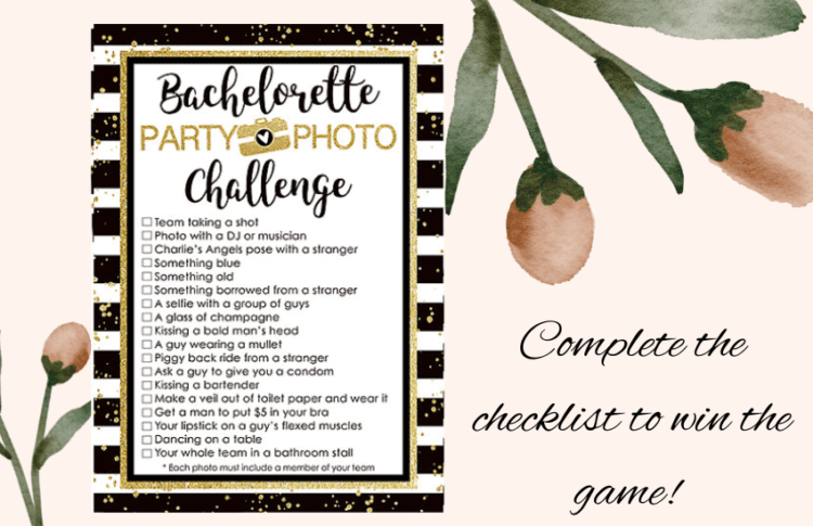 how to do the bachelorette photo challenge