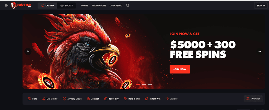 roosterbet best new online casino in Australia 2025