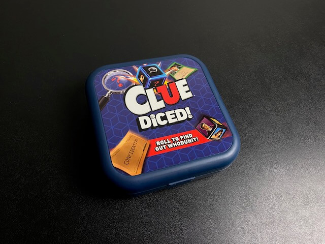 CLUE DICED box