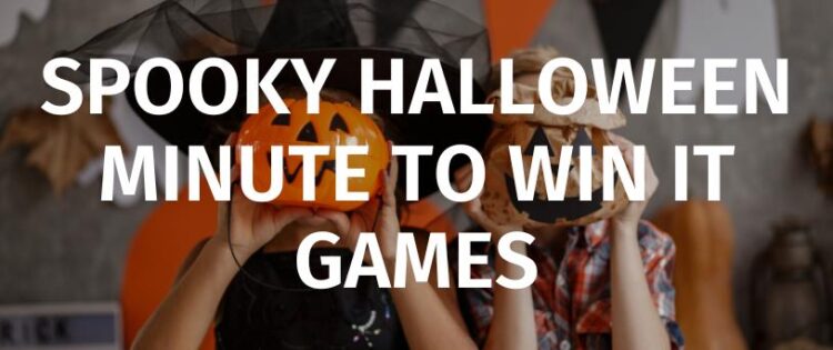 halloween minute to win it games