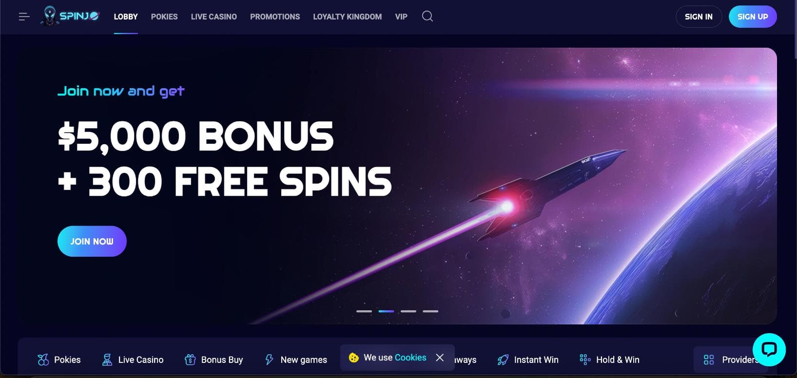 spinjo new online casino new zealand 2025